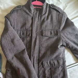 Men’s Merino Green Jacket with pockets